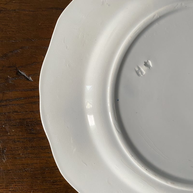 クレイユ&モントロー Creil&Montereau Fraise 彩色 いちご