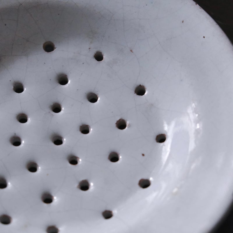 フランス アンティーク フェセル 水切りプレート Faiselle フェセル 水切り フロマージュ 穴あき フランス アンティーク