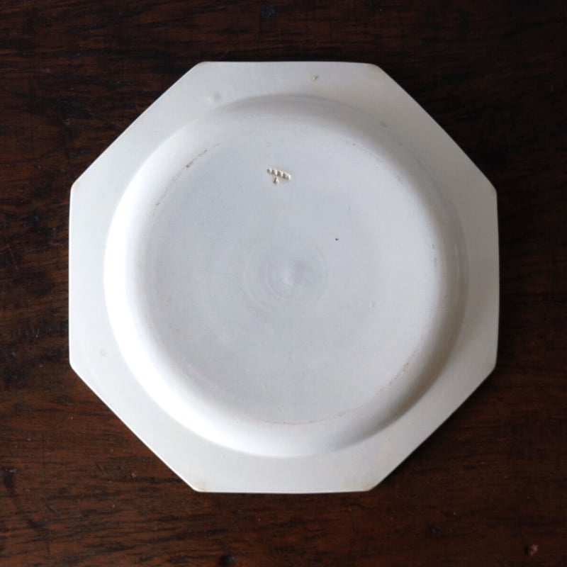 クレイユ 1800年代前半 オクトゴナル ディナーサイズ ダイヤ柄