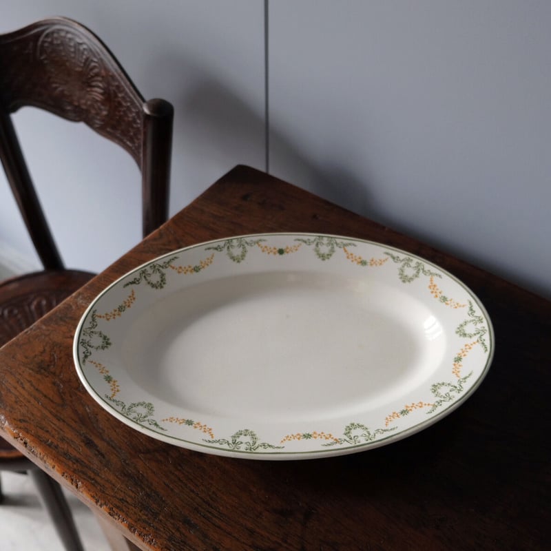 ロンウィ オーバル プレート アンティーク 050333 | jinen_antique ロンウィ オーバル プレート アンティーク 050333 | jinen_antique
