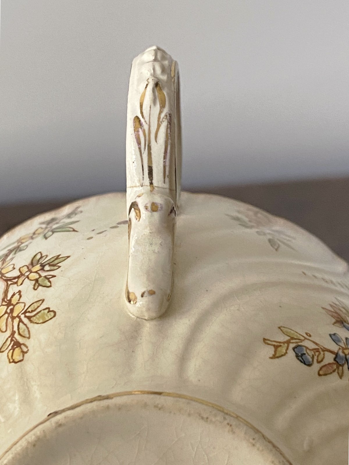 サルグミンヌ SARREGUEMINES LOUIS XV ティー カップ&ソーサー サルグミンヌ SARREGUEMINES LOUIS XV ティー カップ&ソーサー