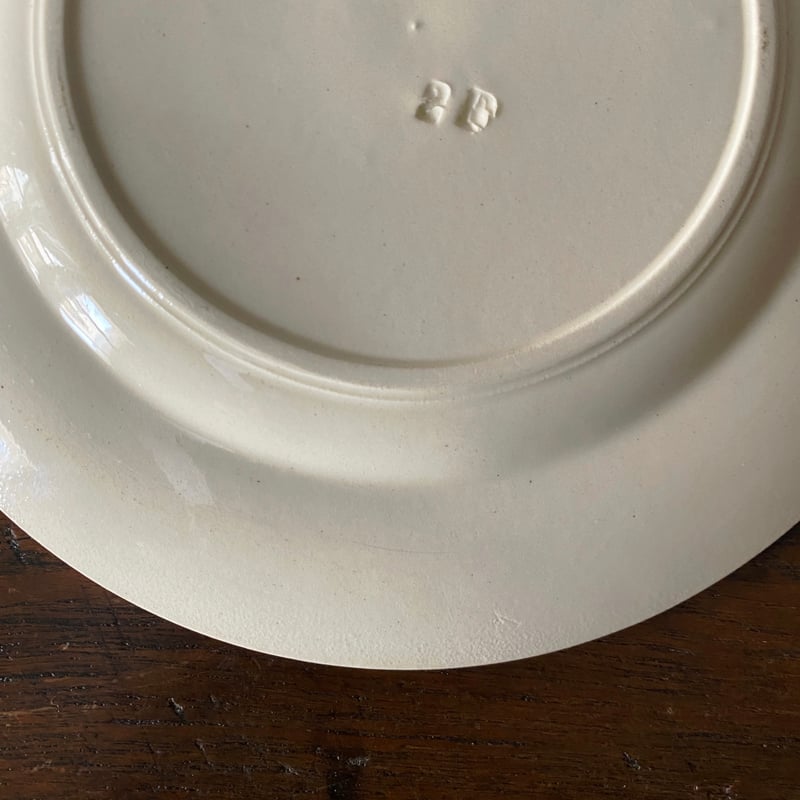 HB&Cie ショワジールロワ Oxford オックスフォード 平皿 手彩色