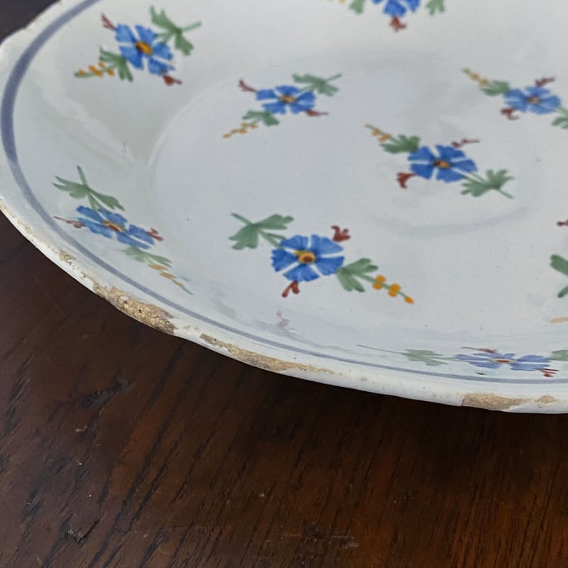 御専用】セーブル Sevres 1780年 金彩矢車菊とバラ絵 プレート 2025年