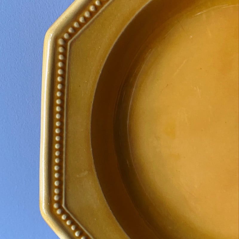 ピション オクトゴナル 深皿 フランス ヴィンテージ 0501132 a