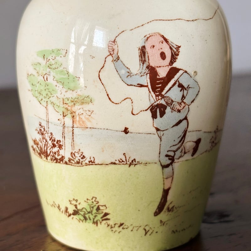 アンファンリシャール マスタードポット Luneville リュネヴィル アンファンリシャール マスタードポット