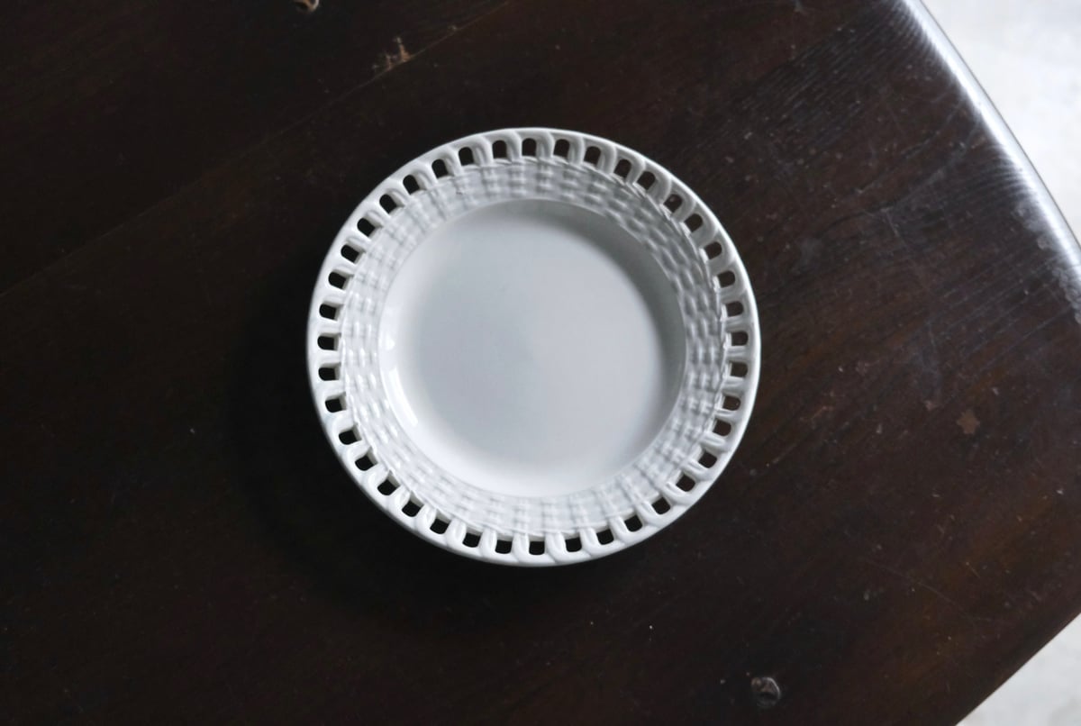 Creil&Montereau クレイユモントロー クレイユエモントロー パニエ皿