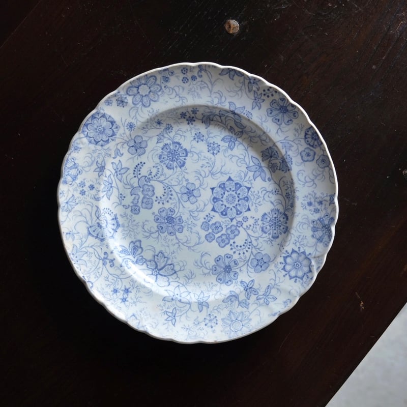 David Johnston Bordeaux ボルドー タピスリー 平皿 φ23.6cm フ