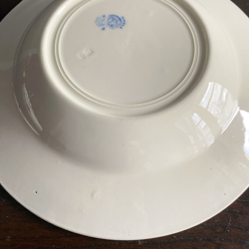 K&Gリュネヴィル K&G Luneville ロレーヌ十字紋章皿 深皿 リム皿 アン