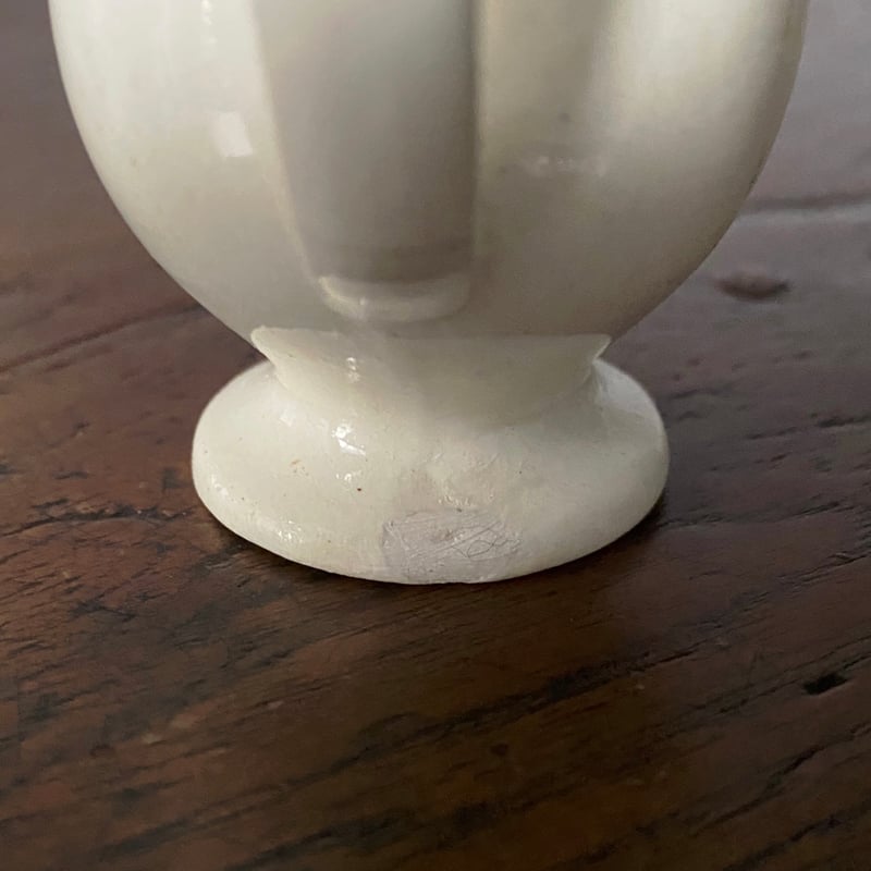 ファイアンスフィーヌ ディネット ピシェ h8cm フランス アンティーク