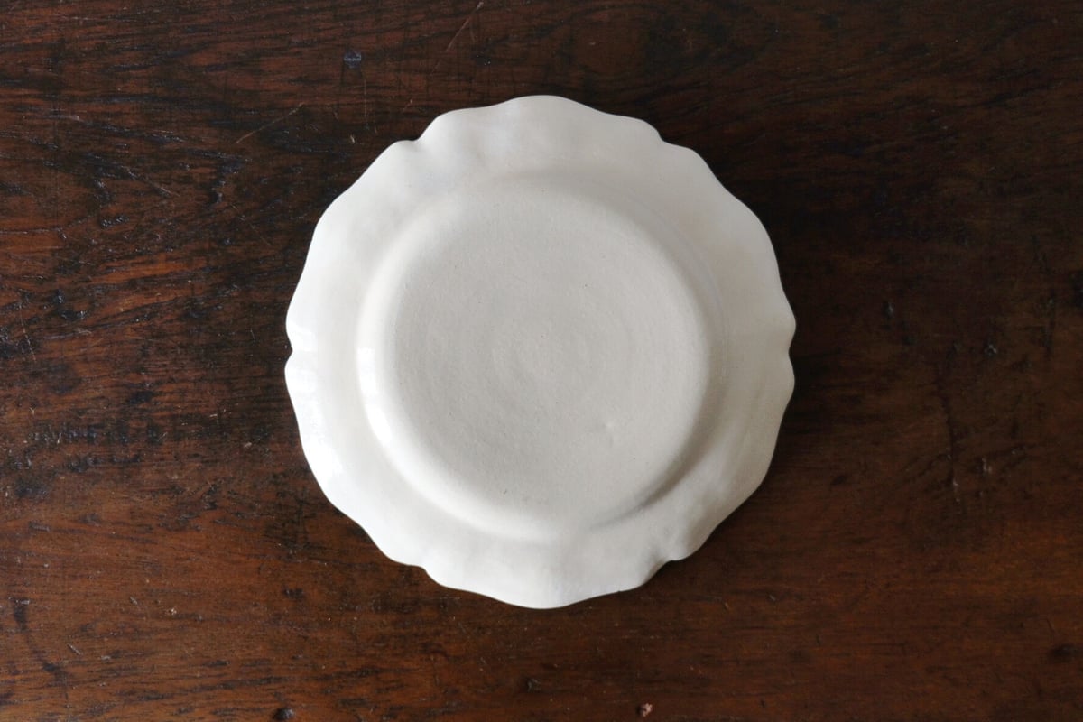 ポントシュー Pont aux Choux レリーフ皿 丸皿 平皿 φ23.2cm アンティー