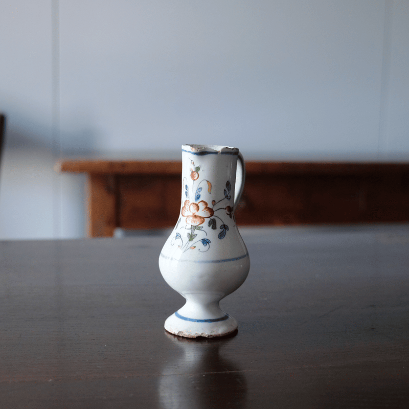オイルピシェ 花柄 フランス アンティーク 0501476 | jinen_antique オイルピシェ 花柄 フランス アンティーク 0501476 | jinen_antique