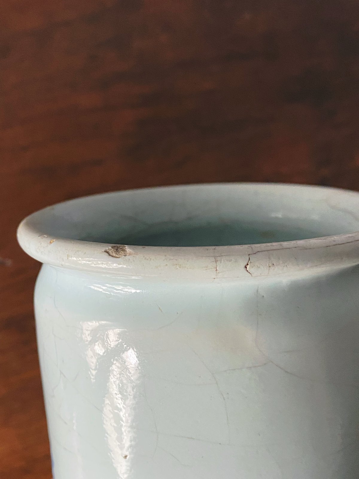 18世紀 陶器 ファーマシーポット ポット アンティーク 050666 