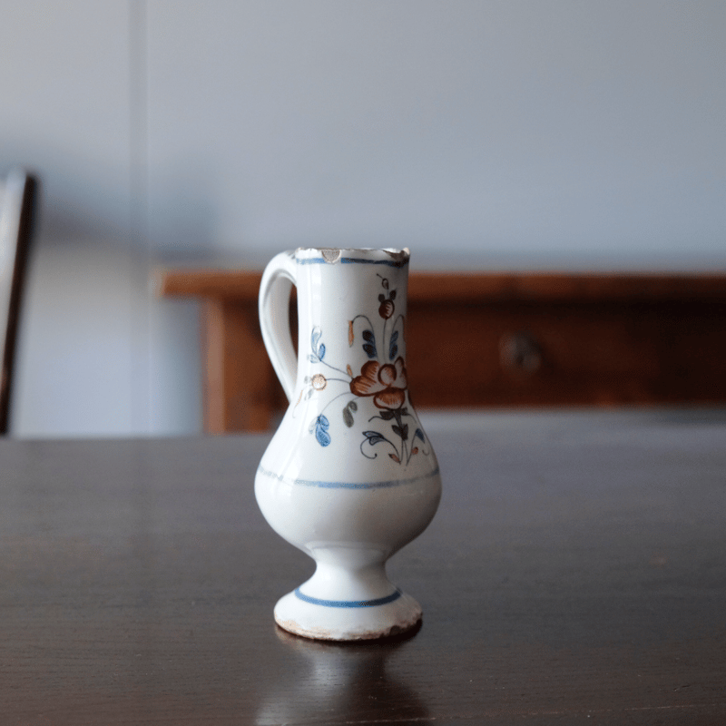 オイルピシェ 花柄 フランス アンティーク 0501476 | jinen_antique オイルピシェ 花柄 フランス アンティーク 0501476 | jinen_antique