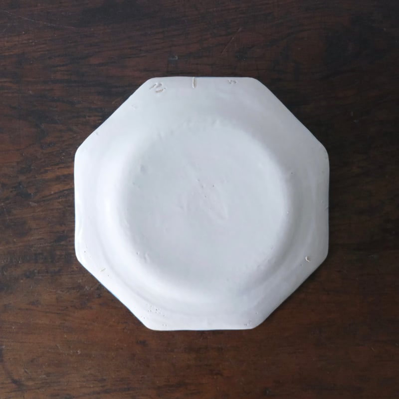 フランス　ヴィンテージ　ムスティエ　オクトゴナル　プレート フランス ヴィンテージ ムスティエ オクトゴナル プレート
