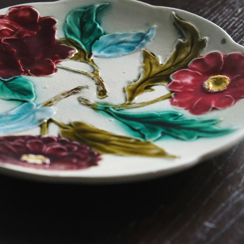 Orchies オルシ サンタマン バルボティーヌ 平皿 φ22cm フランス