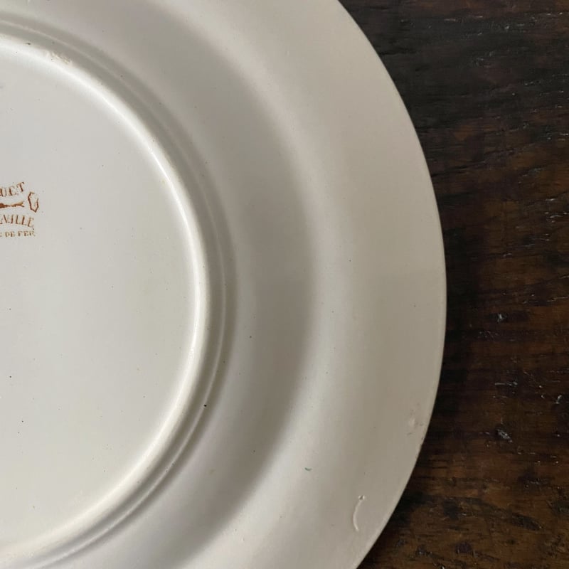 K&G Luneville リュネヴィル BLEVET φ23.6cm フランス アンティーク