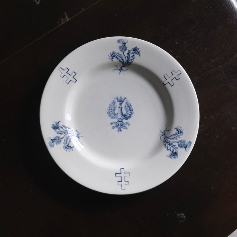 レア✨リュネヴィル　ロレーヌ　十字　ウジェニー　ラヴィエ　フランス　アンティーク レア✨リュネヴィル ロレーヌ 十字 ウジェニー ラヴィエ フランス