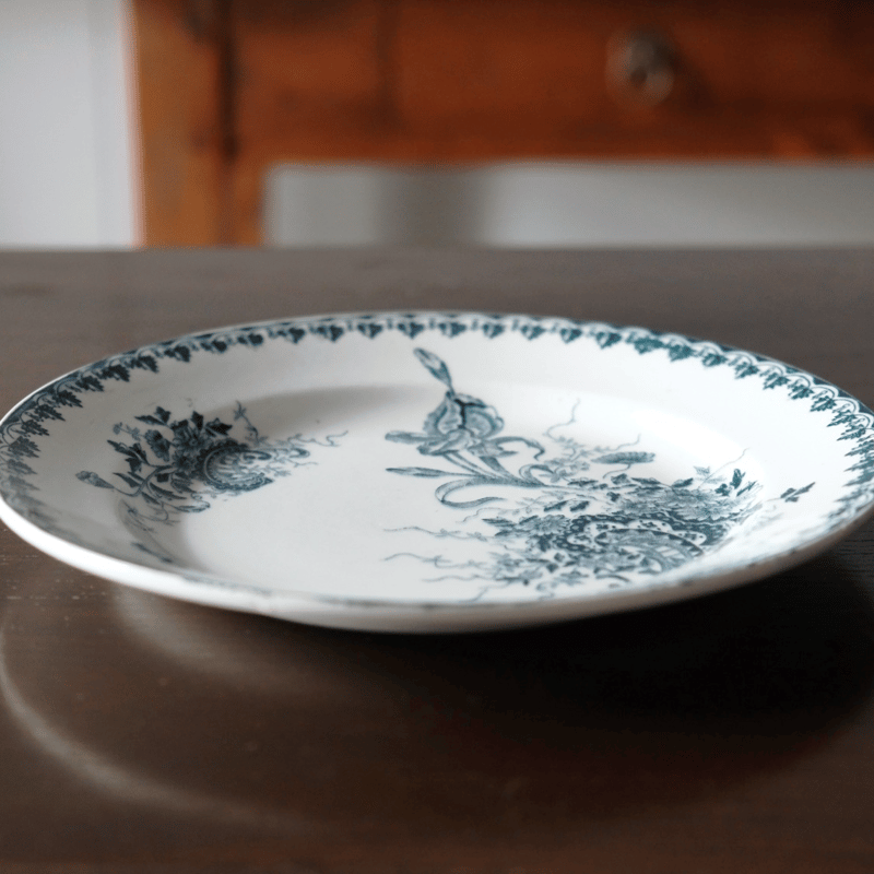 サンタマン LOUIS XV ルイ15世 平皿 リム皿 φ19.3cm サンタマン LOUIS XV ルイ15世 平皿 リム皿 φ19.3cm