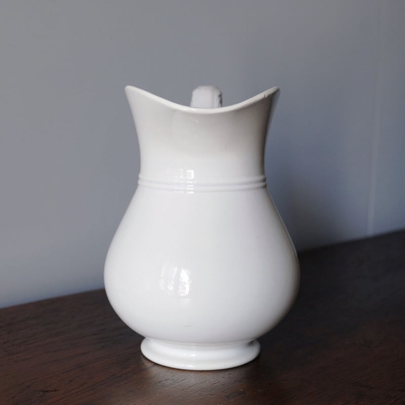 Sarreguemines 白 ピシェ アンティーク 0501225 | jinen_antique Sarreguemines 白 ピシェ アンティーク 0501225 | jinen_antique