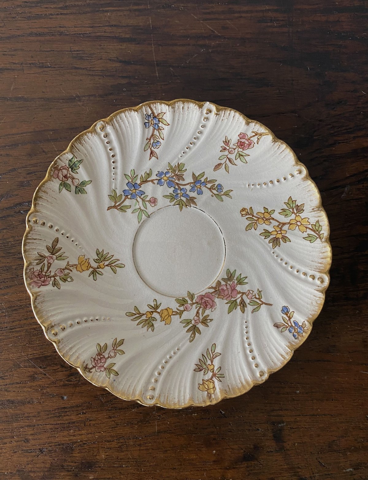 LOUIS XV U&CシリーズSARREGUEMINES平皿3枚セットフランス
