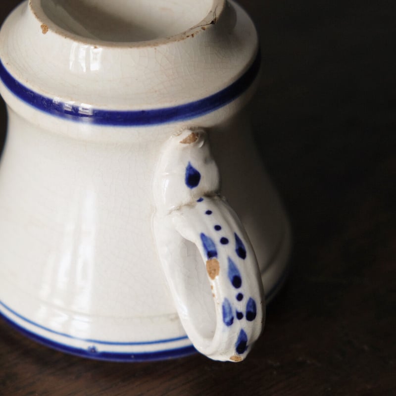 Sarreguemines サルグミンヌ ブリュロ カップ＆ソーサー アンティーク