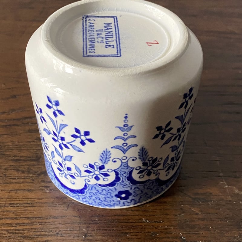 サルグミンヌ U&C Sarreguemines manille カップアンドソーサー マニー