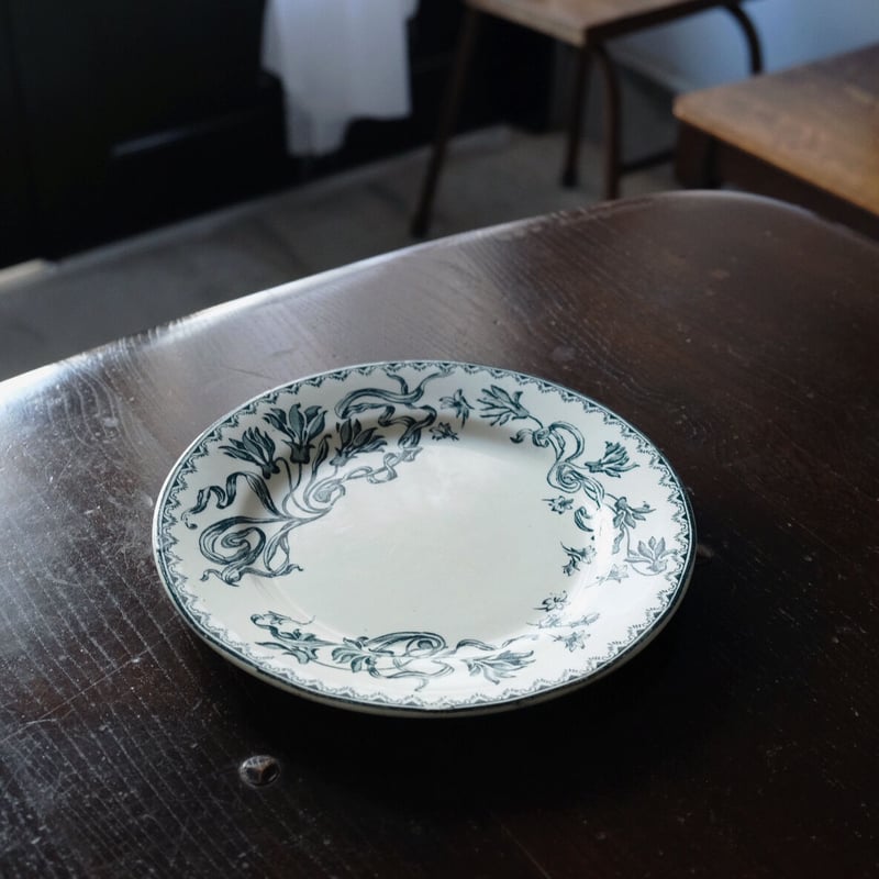 サラン Salins Herbier エルビエ 押し花柄 デザート 皿 サラン Salins Herbier エルビエ 押し花柄 デザート 皿