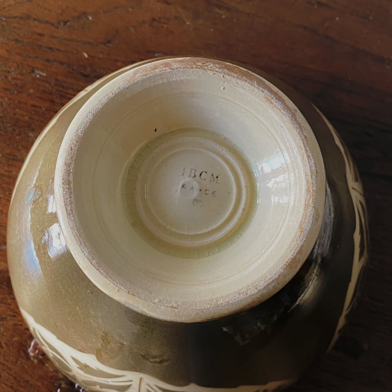 クレイユ&モントロー HBCM カフェオレボウル ボウル アザミ柄 φ16cm