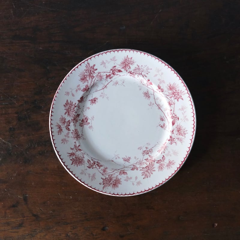 Creil & Montereau ミニャルディーズ 平皿 デザート皿 φ20.8cm クレイ