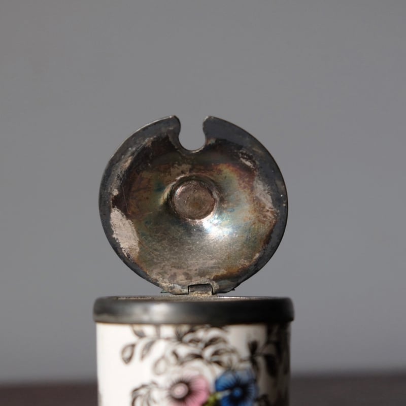 フランスアンティーククレイユエモントロー天使の聖水盤