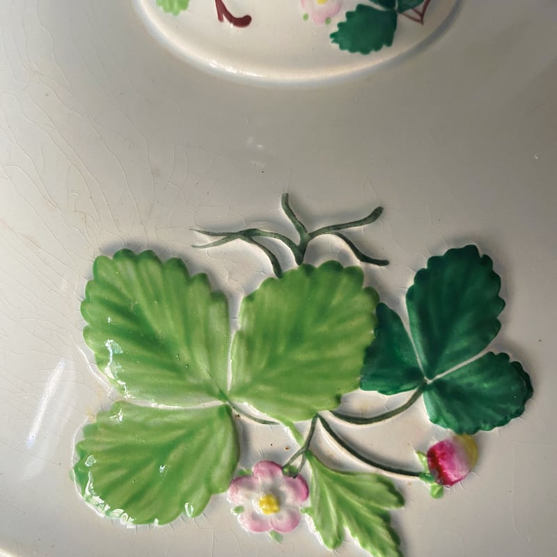 クレイユ＆モントロー コンポティエ FRAISE アンティーク 050316