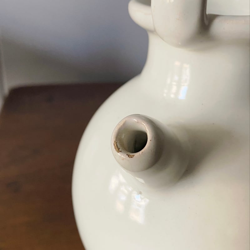 ムスティエ ルーアン 白錫釉 調味料入れ B Moustiers ムスティエ 白 錫釉 ガーグレット ピシェ フランス