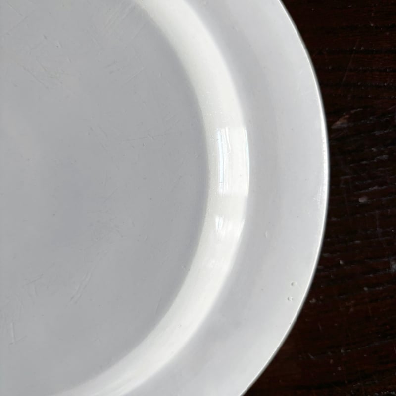 MONTEREAU モントロー シャンソン グリザイユ皿 平皿 ファイアンス