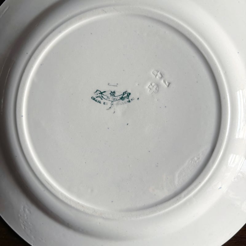 Creil & Montereau Linotte リノット 平皿 23cm クレイユモントロ