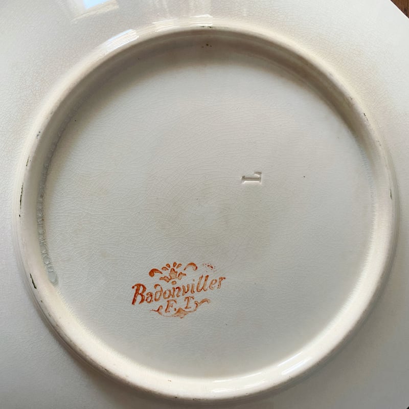 バドンヴィレー Badonviller ヤドリギ アンティーク b 050839 | jine