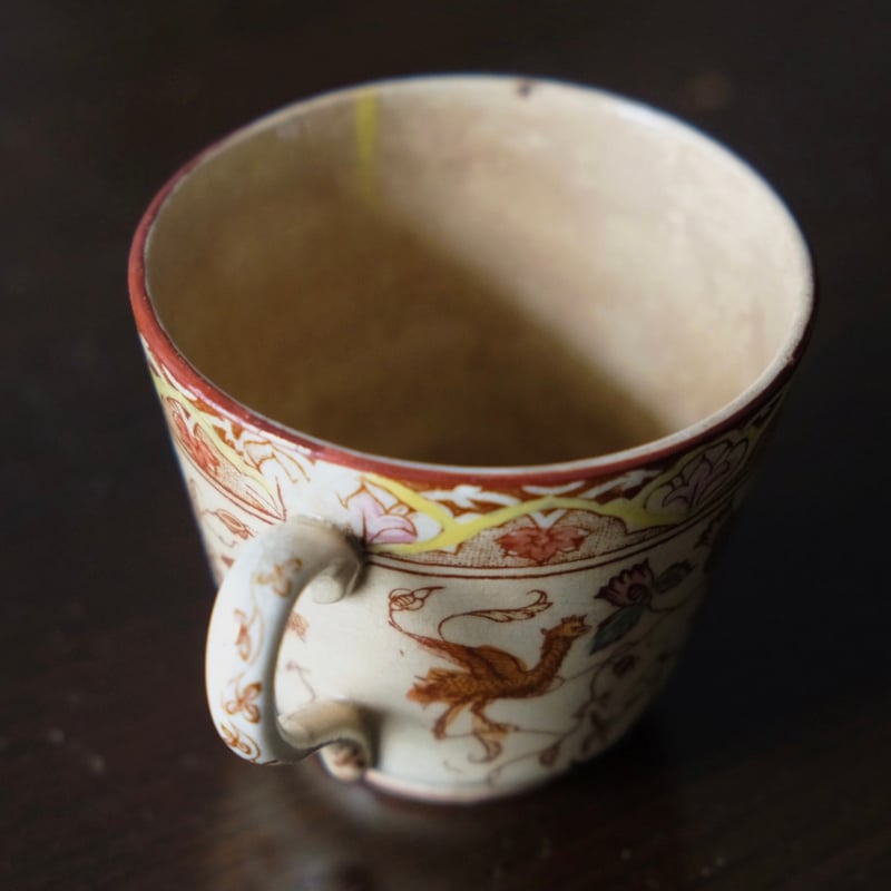 ショワジールロワ Choisy le Roi カップ シノワズリ フランス