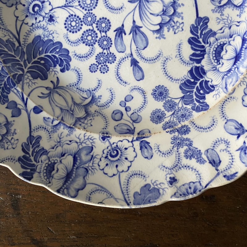 David Johnston Bordeaux ボルドー タピスリー 平皿 φ22.8cm フ