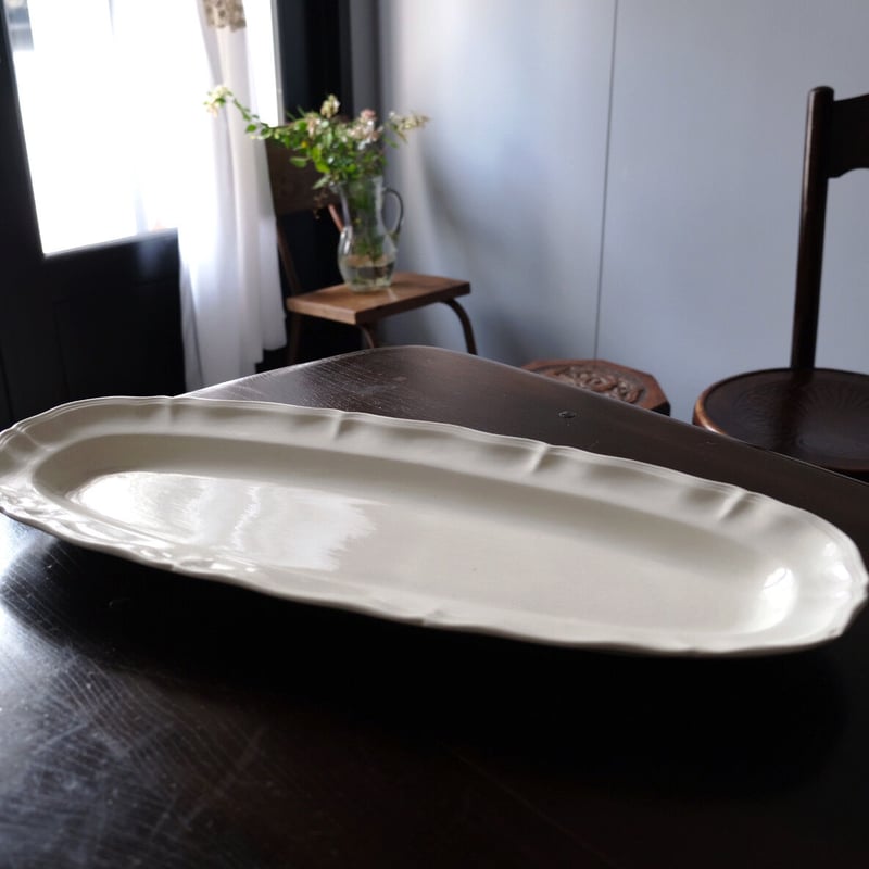 ディゴワン＆サルグミンヌ ポワソン 皿 58.7cm アンティーク 050506