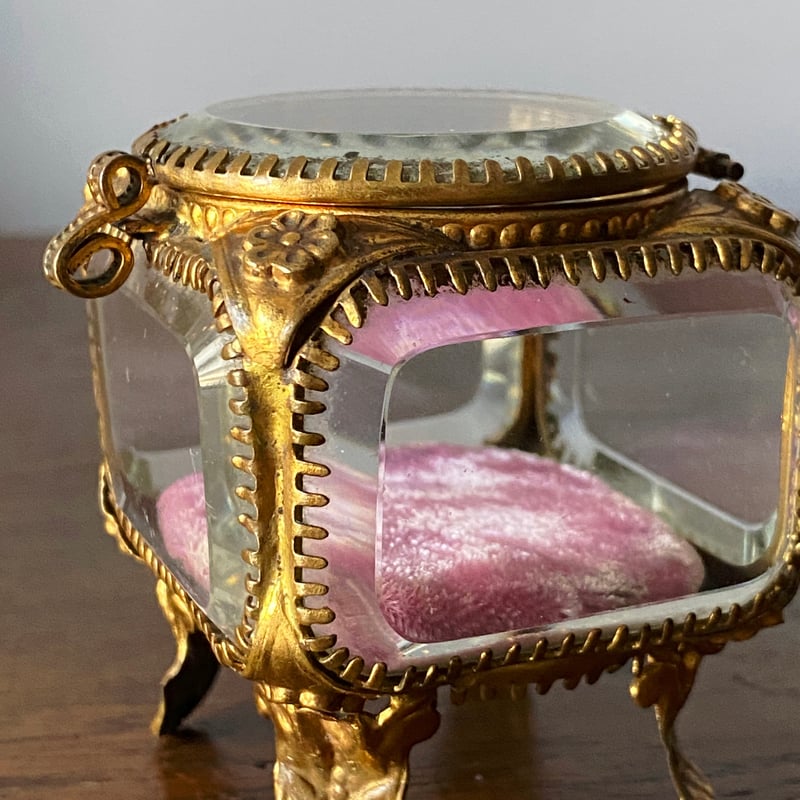 イタリア製 象嵌 ジュエリーケース小物入れ アンティーク インテリア ビンテージ ヴィンテージ ジュエリーボックス ラディカ 象嵌 小物入れ 木製