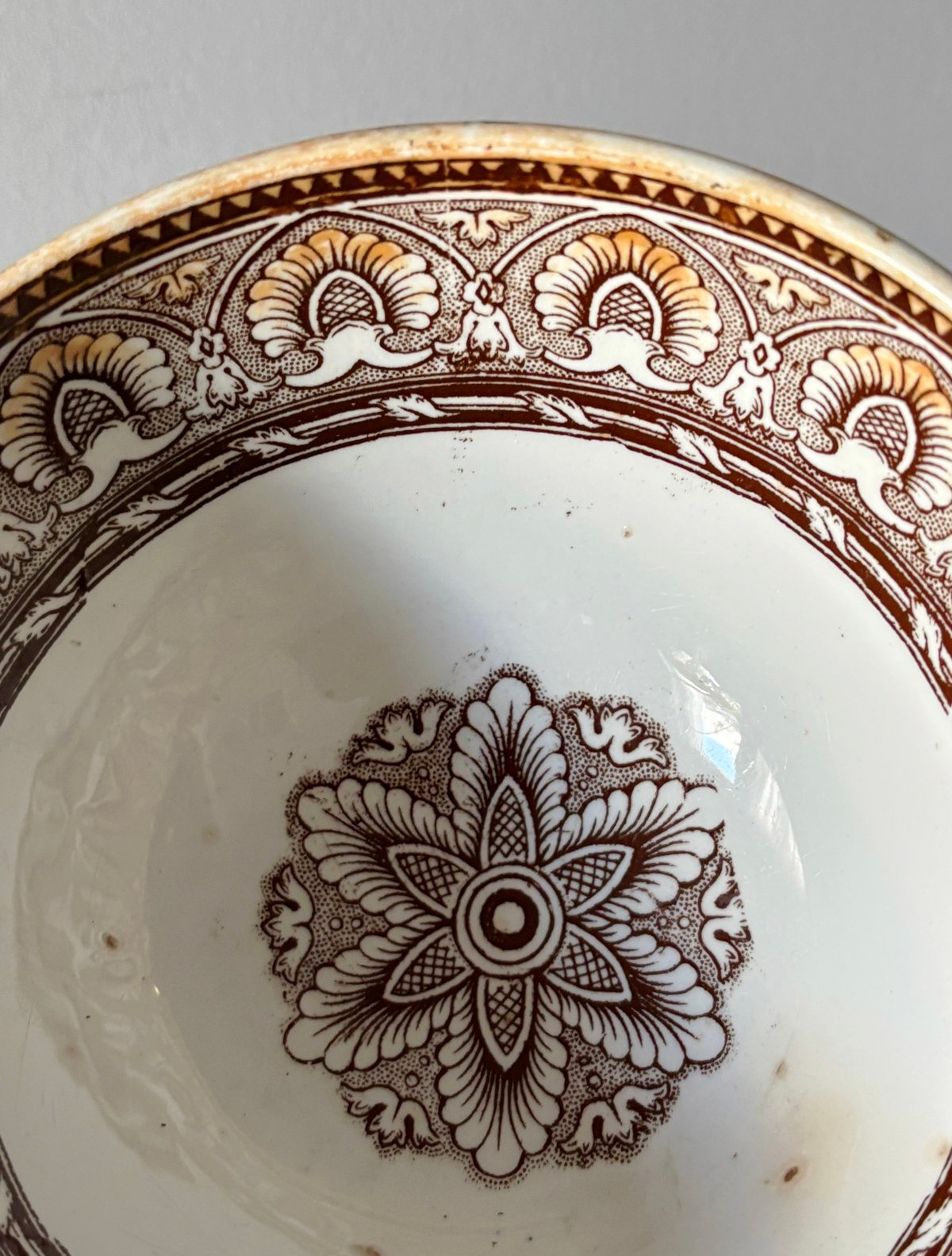 Maastricht マーストリヒト カフェオレ ボウル ラスター彩 φ14cm