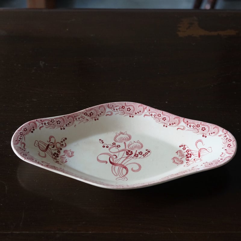 Longwy cherry ラヴィエ皿 Longwy cherry ラヴィエ皿