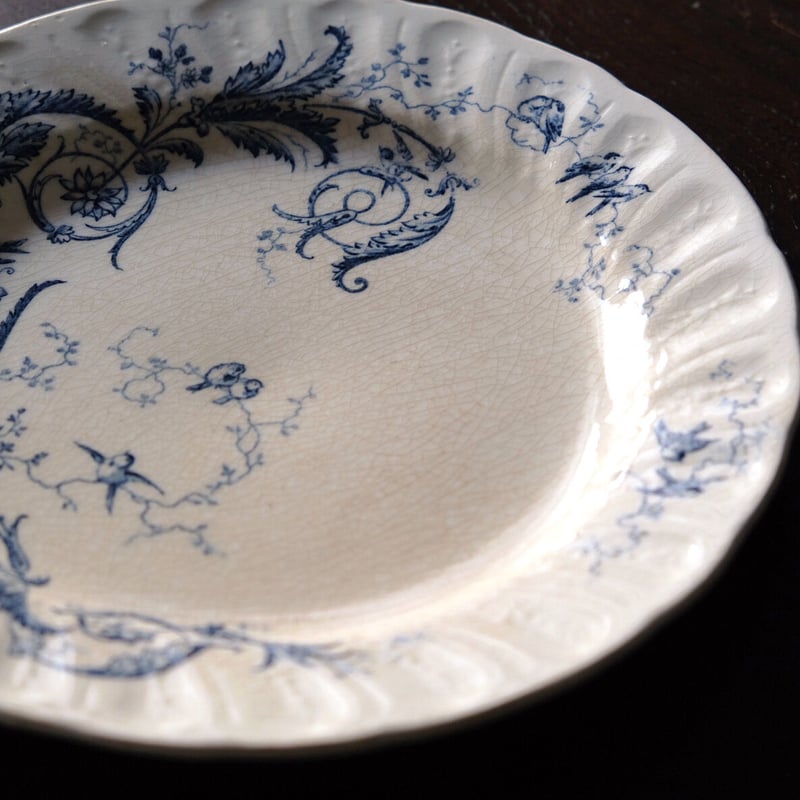 ジアン ランソー Gien Rinceaux ディナー 皿 アンティーク ジアン ランソー Gien Rinceaux ディナー 皿 アンティーク