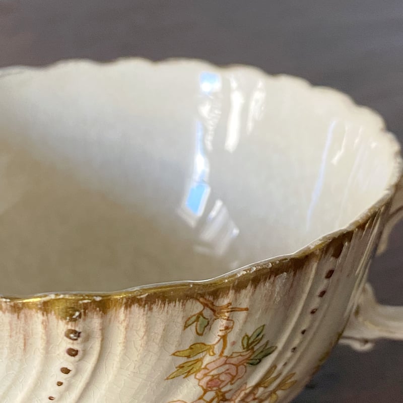 サルグミンヌ SARREGUEMINES LOUIS XV ティー カップ&ソーサー サルグミンヌ SARREGUEMINES LOUIS XV ティー カップ&ソーサー
