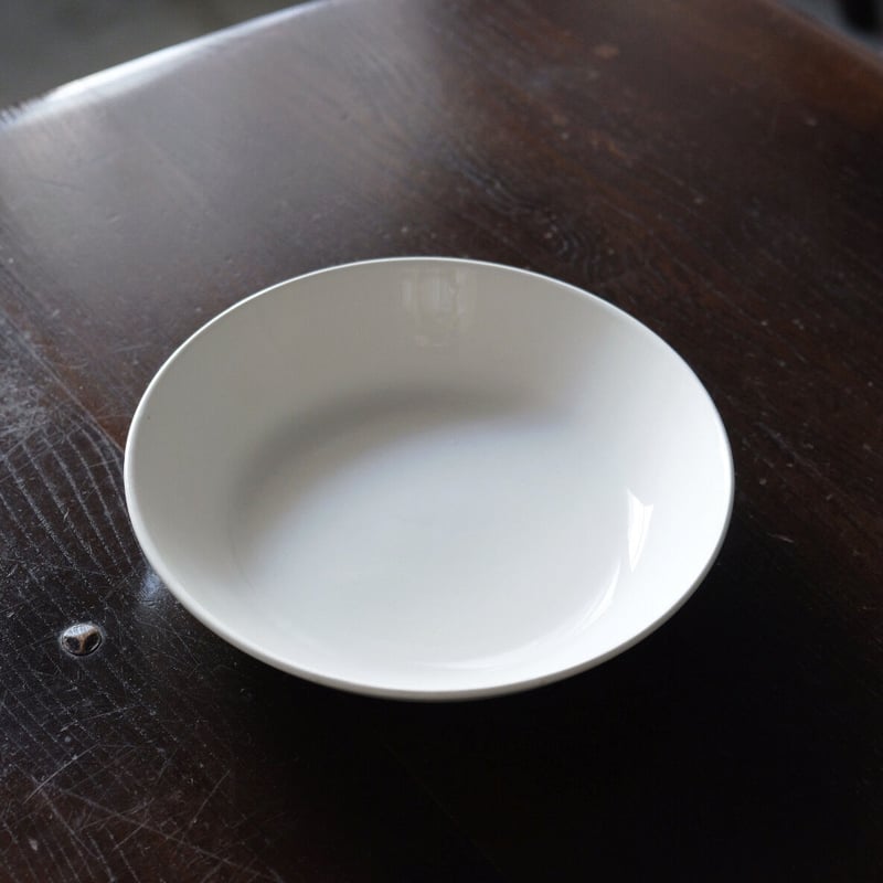 Digoin&Sarreguemines ディゴワンサルグミンヌ カロット 深皿 白皿 20.