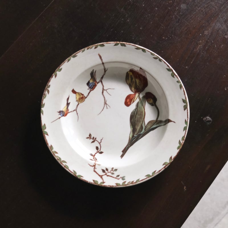 HB&Cie ショワジールロワ Oxford オックスフォード 深皿 手彩色 φ24