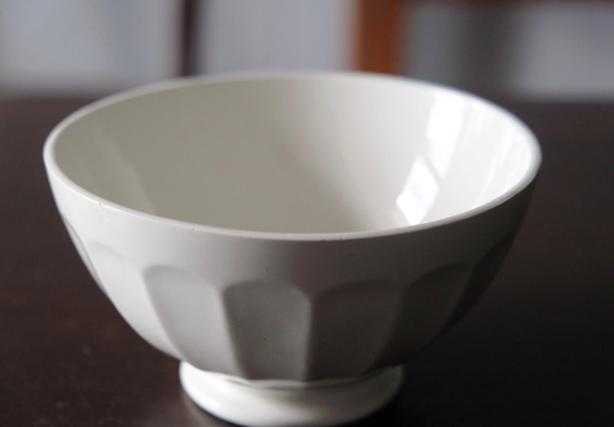 リモージュ 白磁器 ぽってり ずっしり φ14.5cm カフェオレボウル リモージュ 白磁器 ぽってり ずっしり φ14.5cm カフェオレボウル