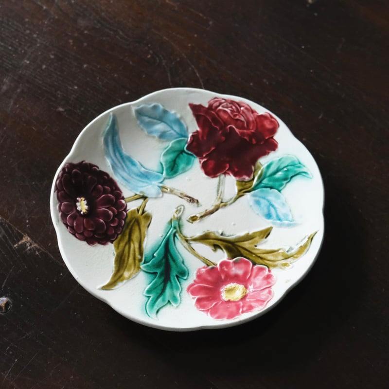 Orchies オルシ サンタマン バルボティーヌ 平皿 φ22cm フランス