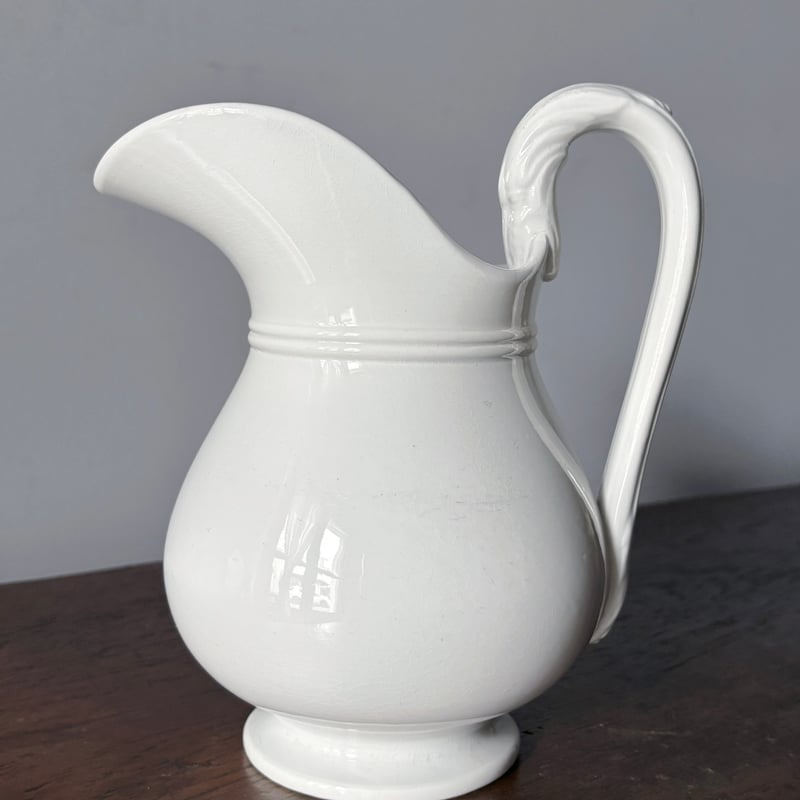 Pexonne ペクソンヌ 白 ピシェ ピッチャー 花器 花瓶 h19.5cm