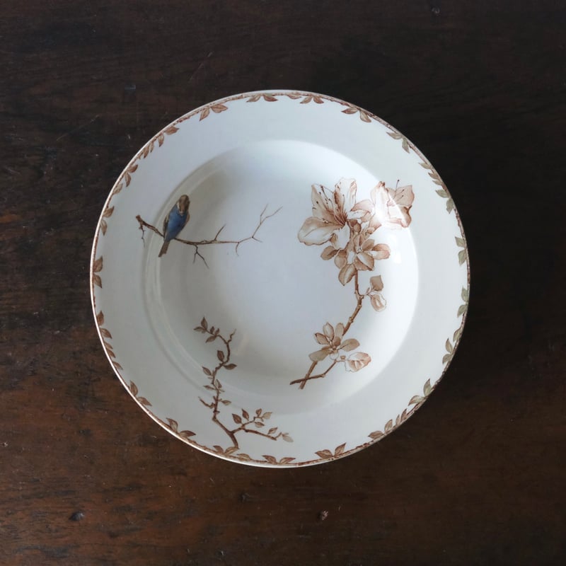 HB&Cie ショワジールロワ Oxford オックスフォード 深皿 リム皿 手彩色