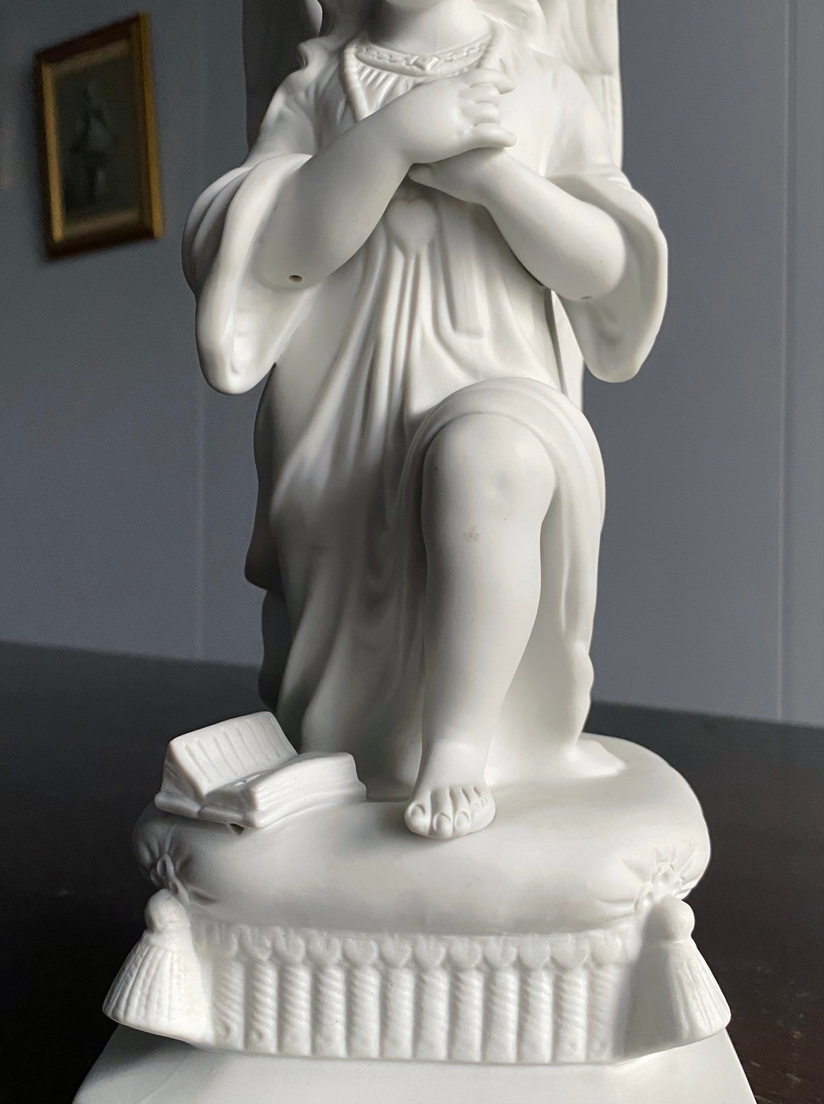 石膏 天使像 h27cm フランス アンティーク 0501710 | jinen_antique 石膏 天使像 h27cm フランス アンティーク 0501710 | jinen_antique